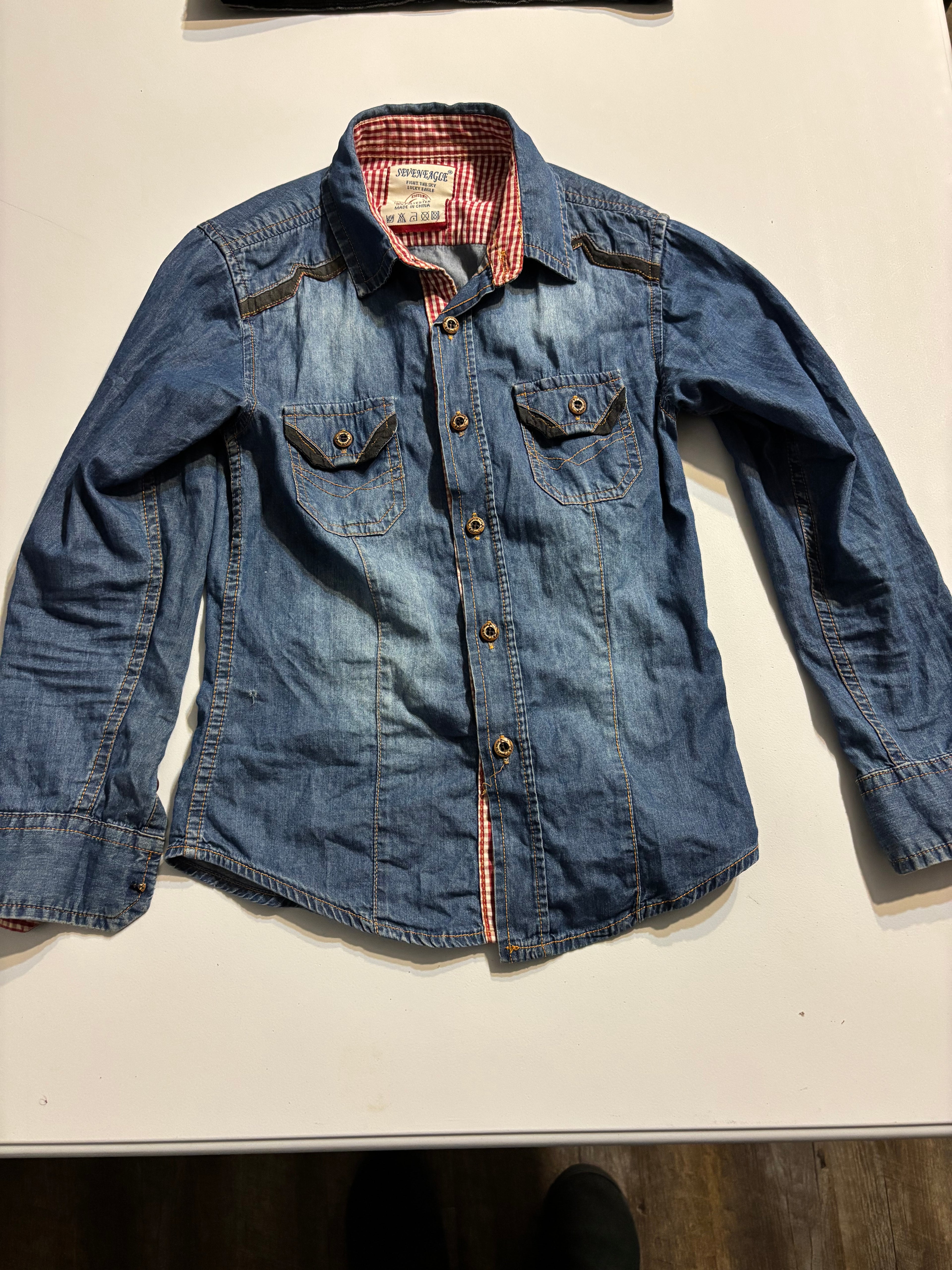 Chemise Garçon 7-10 ans