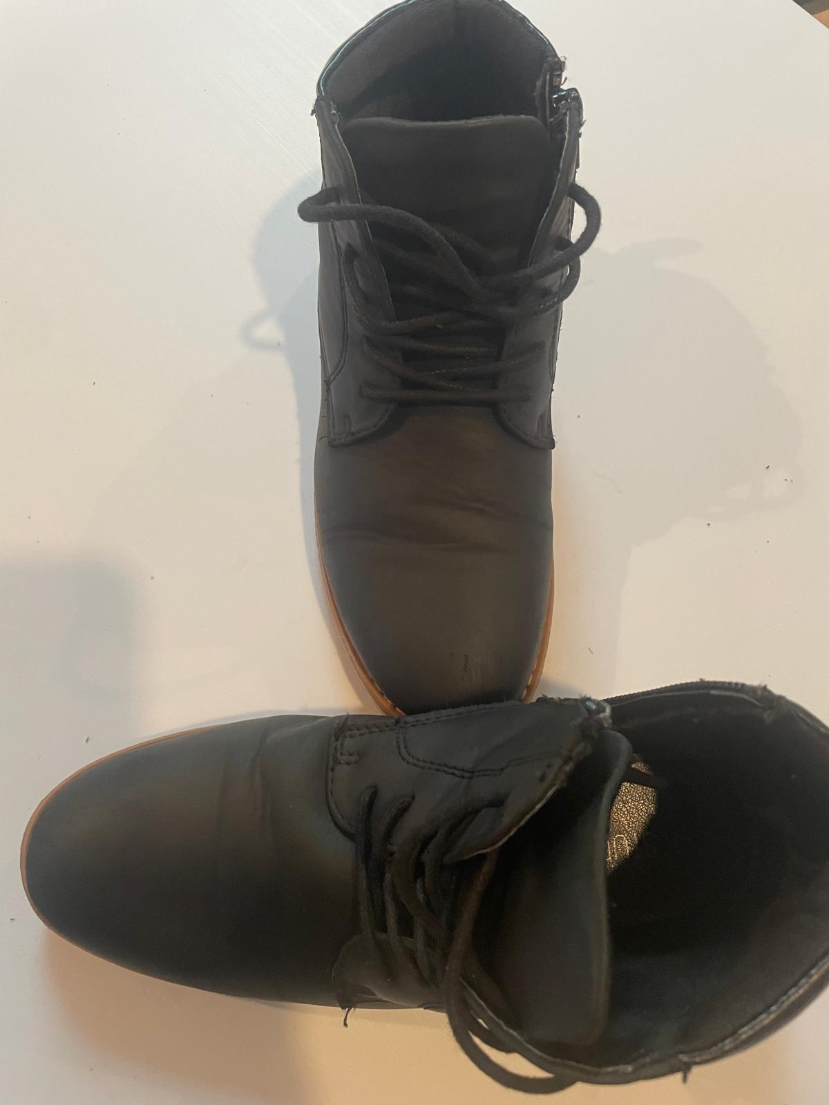 Bottines Noires Enfant 6-10 ans