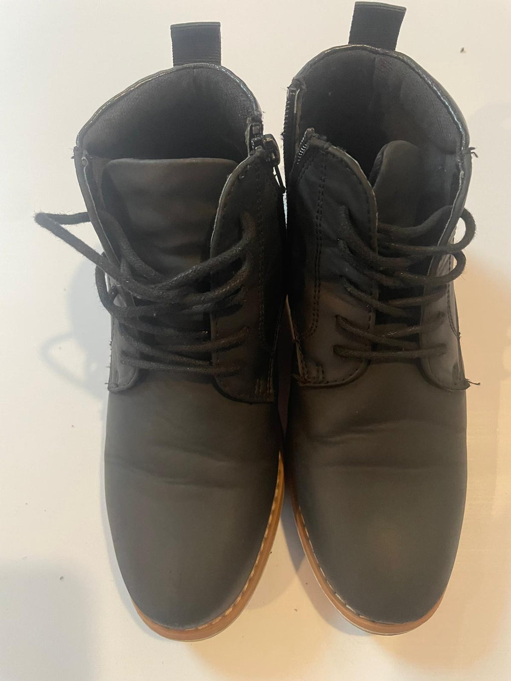 Bottines Noires Enfant 6-10 ans